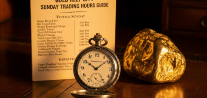 Gold Reef City Trading Hours on Sundays: A Comprehensive Guide for Gold Traders